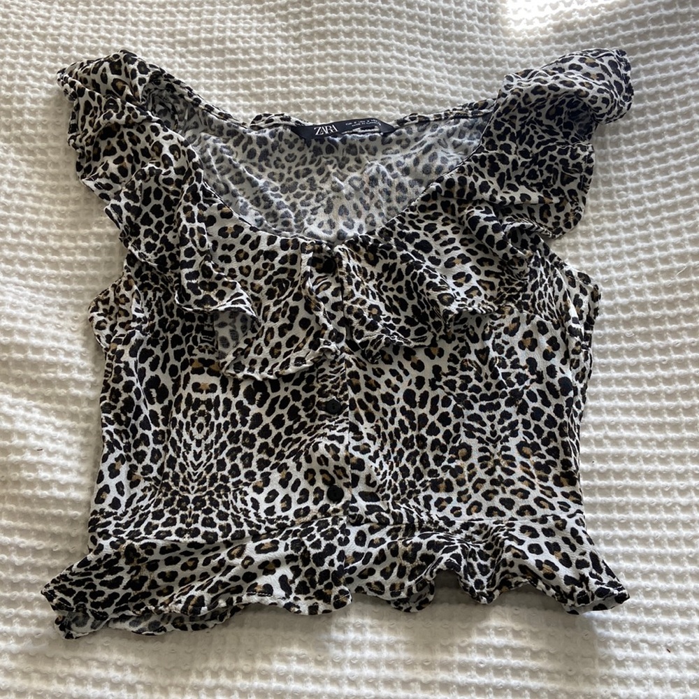 Cheetah Print Top